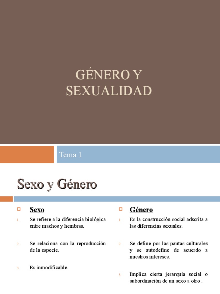 Tema 1 Transculturalidad PDF Estudios De G nero Igualdad De G nero