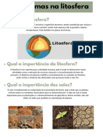 Problemas Da Litosfera