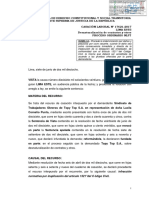 Casación Laboral #17621-2017-Lima Este