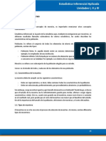 Estadística Inferencial Aplicada Unidades I, II y III