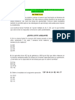 Material para preparar a estudiantes de matemáticas