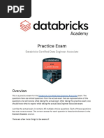 PracticeExam DataEngineerAssociate