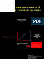 Complicaciones Pulmonares en El Paciente Con Tratamiento Oncológico