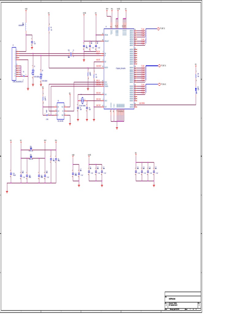DPL Usb Fpga Schematic v6 | PDF