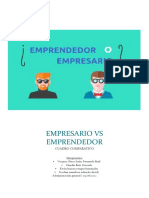 Empresario VS Emprendedor