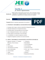 Trabajo Práctico No 1 - Introducción A La Ingeniería Económica