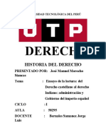 Historia del Derecho Castellano y su trascendencia en el desarrollo del Derecho Indiano en América