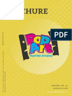 Brochure Pop Art