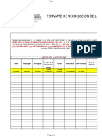 Formato de Recoleción de Los Resultados de La Valoracion 2022-2023