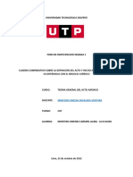 Cuadro Comparativo de Hecho y Acto Jurídico