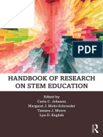 Carla C. Johnson, Margaret J. Mohr-Schroeder, Tamara J. Moore, Lyn D. English - Handbook of Research On STEM Education-Routledge (2020)