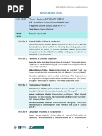 ACLA 2015 Program by Day | PDF | Poetry