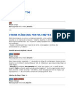 Novos Itens (PF2e)