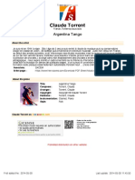 Torrent-claude-argentina-tango-Score