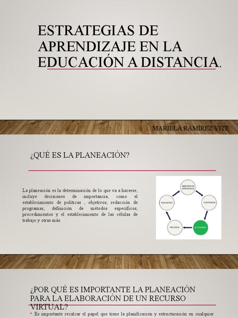 ACT 10 Estrategias de Aprendizaje en La Educación A Distancia | PDF ...