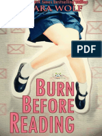 Burn Before Reading - Sara Wolf