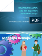 Sosialisasi Posyandu Remaja Di Yasti