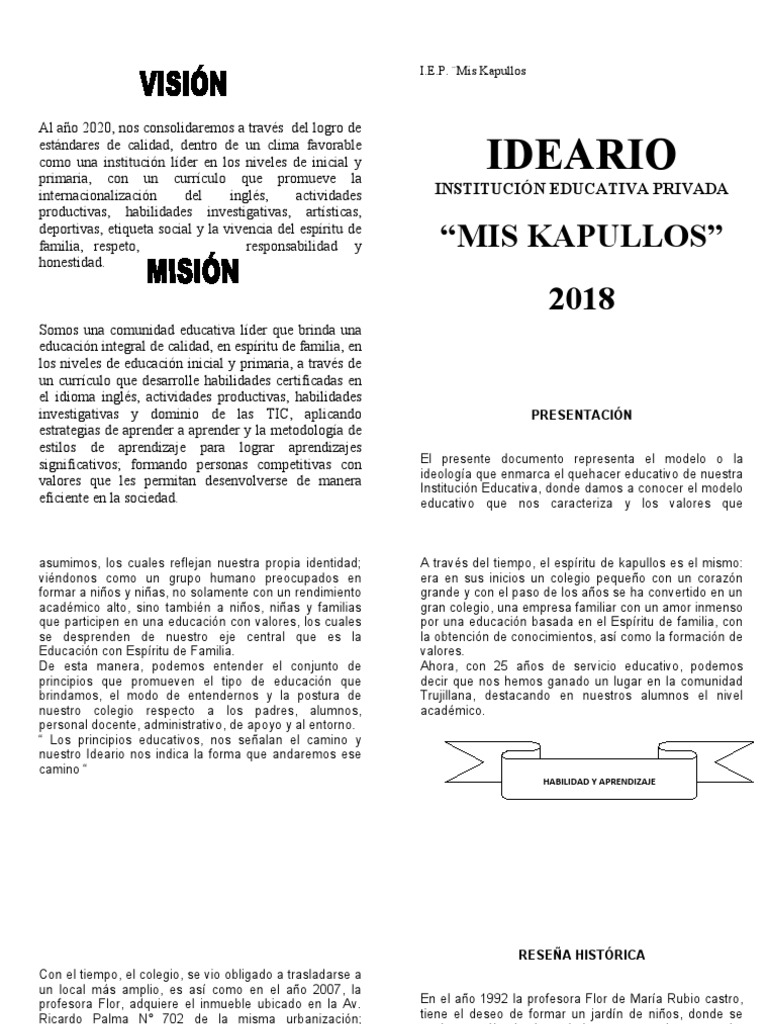 Idea Rio PDF Plan de estudios Aprendizaje
