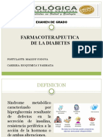 Farmacoterapeutica de Diabetes Actual