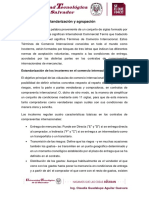 Los Incoterms Estandarización y Agrupación