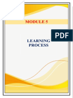 TIP - Module 5 - The Learning Process