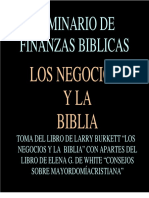 SEMINARIO DE FINANZAS BIBLICAS