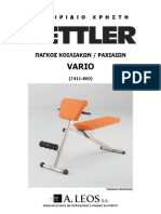 Manual Vario 7411-800 Kettler