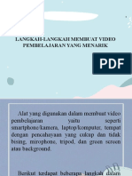 Langkah-Langkah Membuat Video Pembelajaran Yang Menarik