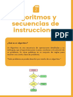 Algoritmos y Secuencias de Instrucciones - Ficha