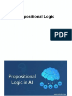 Propositional Logic and Reasoning About a Story Problem