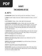 EDITED SCRIPT, The Wizard of OZ-WPS Office