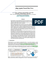 NeurIPS 2019 Defending Against Neural Fake News Paper