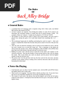 Back Alley Bridge