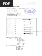 Tutorial 1 Answer Scheme