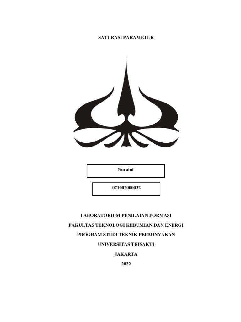 Saturasi Parameter Ditandatangani | PDF