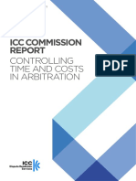Icc Arbitration Commission Report On Techniques For Controlling Time and Costs in Arbitration English Version