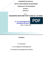 2 - Amenagements - Et - Impacts - Travaux Maritimes, Portuaires Et Côtières