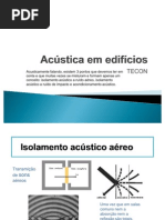 Acústica em edifícios