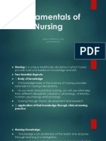 Fundamentals of Nursing