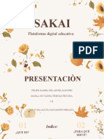 Sakai Presentación