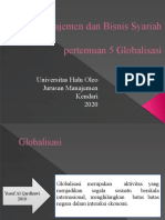 MANAJEMEN BISNIS SYARIAH DAN GLOBALISASI