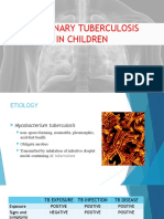 Pulmonary Tuberculosis in Children