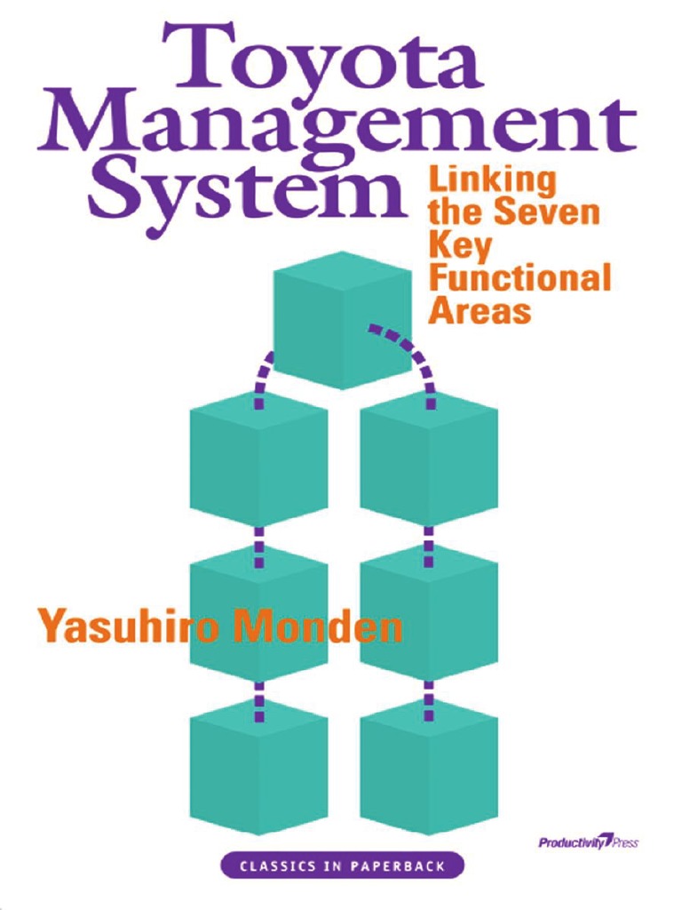 The Toyota Management System Linking The Seven Key Functional