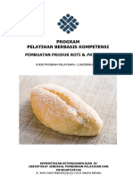 Program Pelatihan Pembuatan Produk Roti & Pattiserie