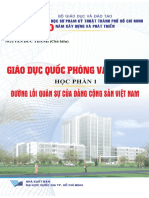 Giáo Dục Quốc Phòng Và an Ninh - Học Phần 1 Đường Lối Quốc Phòng Và an Ninh Của Đảng Cộng Sản Việt Nam