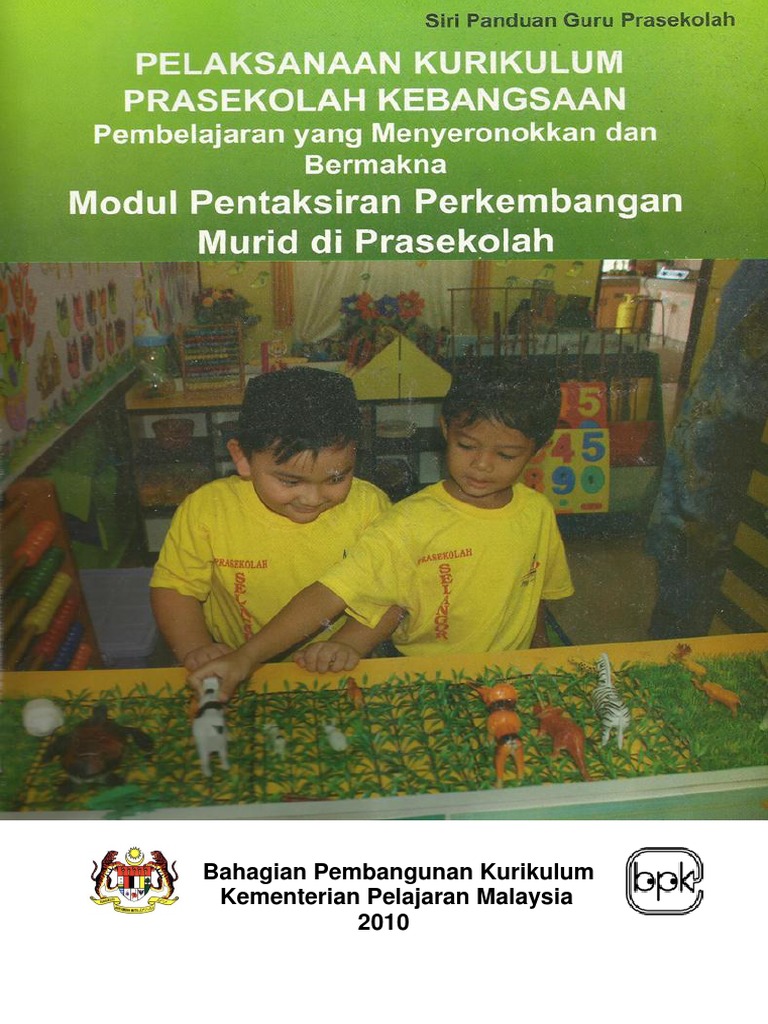 Modul Pentaksiran Prasekolah 1 Pdf
