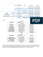 Proposal Budget