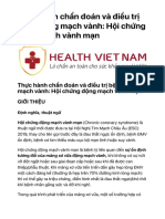 Thực hành chẩn đoán và điều trị bệnh động mạch vành- Hội chứng động mạch vành mạn