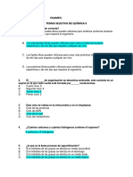 Examen de Quimica