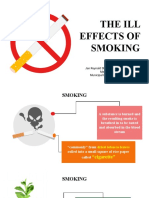 The Ill Effects of Smoking: A Concise Review of the Dangers